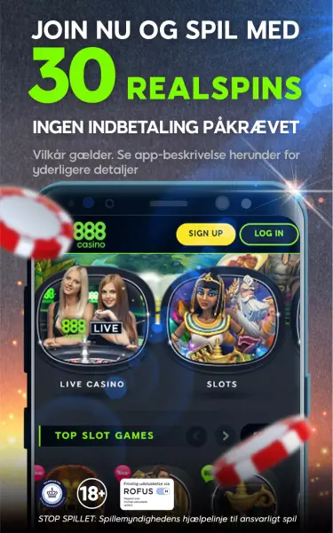888 Casino: Online Danske Spil screenshot 1