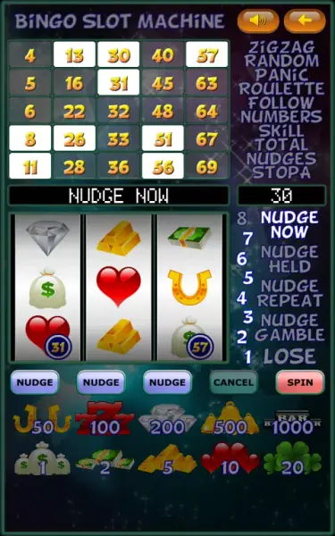 Bingo Slot Machine. screenshot 1
