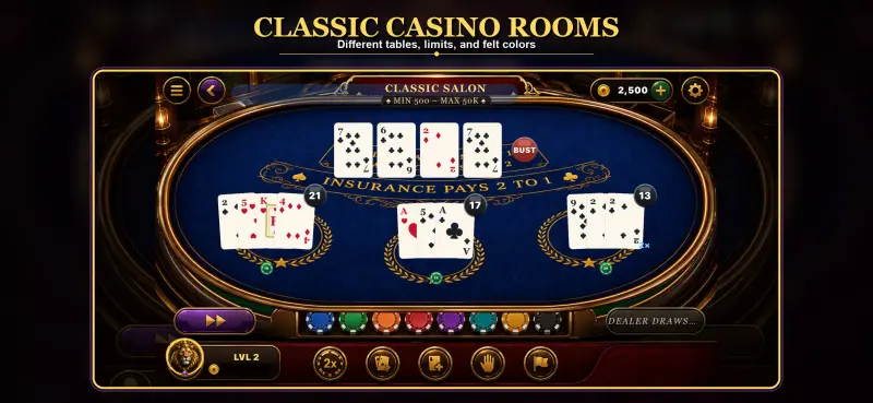 Blackjack 21: Casino Card Game screenshot 5