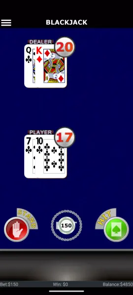 Double Exposure Blackjack screenshot 1