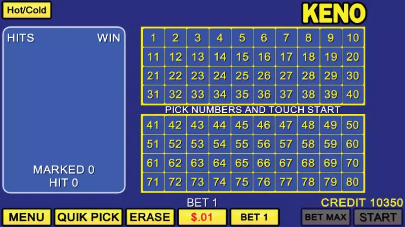Keno Games - Vegas Casino Pro screenshot 4