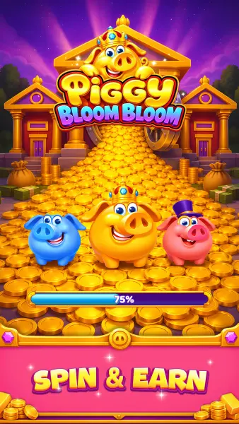 Piggy Bloom Bloom screenshot 1