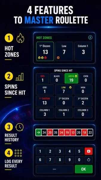 Roulette Tracker - Analysis screenshot 5