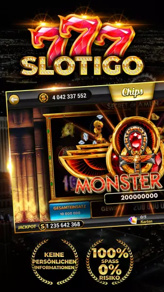 Slotigo Online-Casino screenshot 1