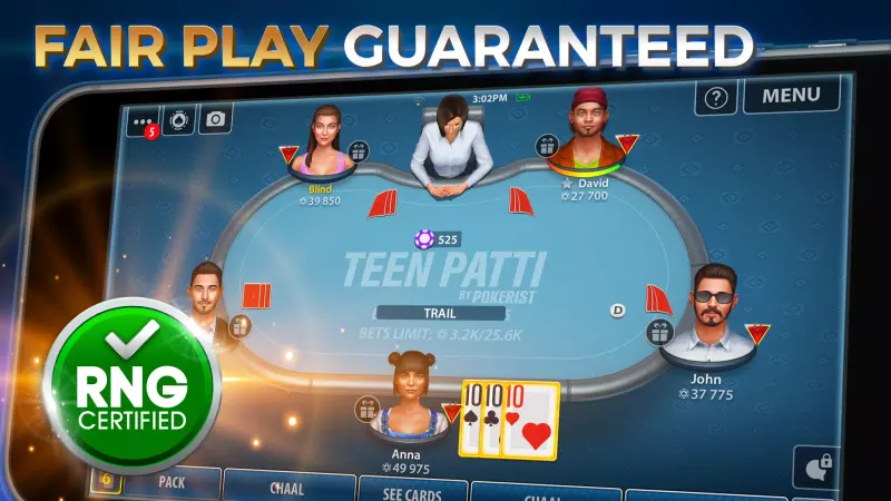 Teen Patti by Pokerist screenshot 1