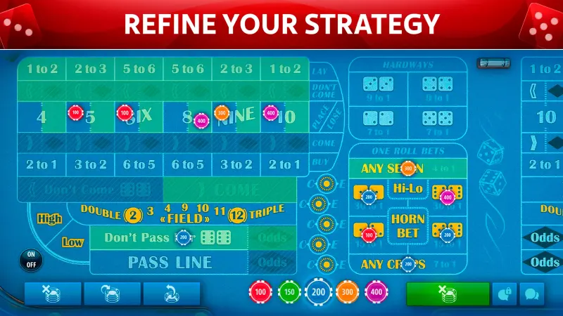 Vegas Craps by Pokerist screenshot 3
